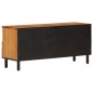 vidaXL Mueble de TV madera maciza de acacia 100x33x46 cm vidaXL Mueble de TV madera maciza de acacia 100x33x46 cm