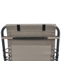 vidaXL Reposacabezas de silla jardín textilene gris taupe 40x7,5x15 cm vidaXL Reposacabezas de silla jardín textilene gris taupe 40x7,5x15 cm