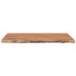 vidaXL Mesa auxiliar madera maciza acacia borde natural 50x40x2,5 cm vidaXL Mesa auxiliar madera maciza acacia borde natural 50x40x2,5 cm
