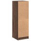 vidaXL Aparador con puertas de vidrio marrón roble 35x37x109 cm vidaXL Aparador con puertas de vidrio marrón roble 35x37x109 cm
