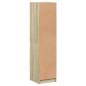 vidaXL Aparador con puertas de vidrio roble Sonoma 35x37x142 cm vidaXL Aparador con puertas de vidrio roble Sonoma 35x37x142 cm