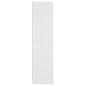 vidaXL Aparador con puertas de vidrio blanco 35x37x142 cm vidaXL Aparador con puertas de vidrio blanco 35x37x142 cm