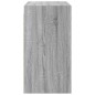vidaXL Mueble de pared puertas de vidrio gris Sonoma 68x37x68,5 cm vidaXL Mueble de pared puertas de vidrio gris Sonoma 68x37x68,5 cm