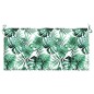 vidaXL Cojín banco de jardín tela Oxford estampado hojas 120x50x3 cm vidaXL Cojín banco de jardín tela Oxford estampado hojas 120x50x3 cm