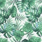 vidaXL Cojín banco de jardín tela Oxford estampado hojas 120x50x3 cm vidaXL Cojín banco de jardín tela Oxford estampado hojas 120x50x3 cm