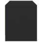 vidaXL Mueble de TV con puertas de vidrio negro 68x37x42 cm vidaXL Mueble de TV con puertas de vidrio negro 68x37x42 cm