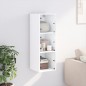 vidaXL Mueble de pared con puertas de vidrio blanco 35x37x100 cm vidaXL Mueble de pared con puertas de vidrio blanco 35x37x100 cm