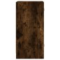 vidaXL Armario auxiliar puertas de vidrio roble Sonoma 35x37x75,5 cm