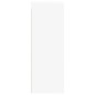 vidaXL Mueble de pared con puertas de vidrio blanco 35x37x100 cm vidaXL Mueble de pared con puertas de vidrio blanco 35x37x100 cm