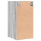 vidaXL Mueble de pared puertas de vidrio gris Sonoma 35x37x68,5 cm vidaXL Mueble de pared puertas de vidrio gris Sonoma 35x37x68,5 cm