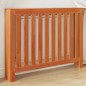 vidaXL Cubierta radiador madera maciza pino marrón cera 108,5x19x84 cm vidaXL Cubierta radiador madera maciza pino marrón cera 108,5x19x84 cm