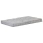 vidaXL Cojín para palés algodón gris 120x80x10 cm vidaXL Cojín para palés algodón gris 120x80x10 cm