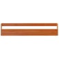 vidaXL Estantes zapatos pared 2 uds madera pino marrón 110x8,5x23,5 cm vidaXL Estantes zapatos pared 2 uds madera pino marrón 110x8,5x23,5 cm