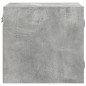 vidaXL Mesitas noche puertas de vidrio 2 uds gris hormigón 35x37x35 cm vidaXL Mesitas noche puertas de vidrio 2 uds gris hormigón 35x37x35 cm