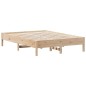vidaXL Estructura de cama de madera maciza de pino 140x190 cm