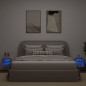 vidaXL Muebles TV de pared luces LED 2 uds roble Sonoma 30x28,5x30 cm vidaXL Muebles TV de pared luces LED 2 uds roble Sonoma 30x28,5x30 cm
