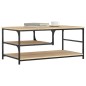 vidaXL Mesa de centro madera de ingeniería roble Sonoma 90x49x40 cm vidaXL Mesa de centro madera de ingeniería roble Sonoma 90x49x40 cm