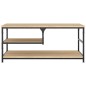 vidaXL Mesa de centro madera de ingeniería roble Sonoma 90x49x40 cm vidaXL Mesa de centro madera de ingeniería roble Sonoma 90x49x40 cm