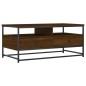 vidaXL Mesa de centro madera de ingeniería roble marrón 100x51x45 cm vidaXL Mesa de centro madera de ingeniería roble marrón 100x51x45 cm