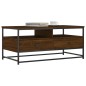 vidaXL Mesa de centro madera de ingeniería roble marrón 100x51x45 cm vidaXL Mesa de centro madera de ingeniería roble marrón 100x51x45 cm