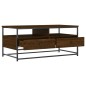 vidaXL Mesa de centro madera de ingeniería roble marrón 100x51x45 cm vidaXL Mesa de centro madera de ingeniería roble marrón 100x51x45 cm