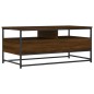 vidaXL Mesa de centro madera de ingeniería roble marrón 100x51x45 cm vidaXL Mesa de centro madera de ingeniería roble marrón 100x51x45 cm