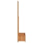 vidaXL Jardinera con enrejado de madera maciza de abeto marrón vidaXL Jardinera con enrejado de madera maciza de abeto marrón
