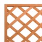 vidaXL Jardinera con enrejado de madera maciza de abeto marrón vidaXL Jardinera con enrejado de madera maciza de abeto marrón