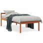 vidaXL Cama para mayores madera maciza de pino marrón cera 90x200 cm vidaXL Cama para mayores madera maciza de pino marrón cera 90x200 cm