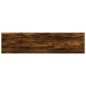 vidaXL Estantes pared 4 uds madera ingeniería roble humo 40x10x1,5 cm vidaXL Estantes pared 4 uds madera ingeniería roble humo 40x10x1,5 cm