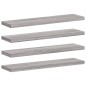 vidaXL Estantes pared 2 uds madera ingeniería gris Sonoma 40x10x1,5 cm vidaXL Estantes pared 2 uds madera ingeniería gris Sonoma 40x10x1,5 cm