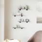 vidaXL Estantes pared 2 uds madera ingeniería gris Sonoma 40x10x1,5 cm vidaXL Estantes pared 2 uds madera ingeniería gris Sonoma 40x10x1,5 cm
