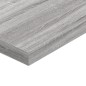 vidaXL Estantes pared 2 uds madera ingeniería gris Sonoma 40x10x1,5 cm vidaXL Estantes pared 2 uds madera ingeniería gris Sonoma 40x10x1,5 cm