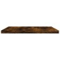 vidaXL Estantes pared 4 uds madera ingeniería roble humo 40x30x1,5 cm vidaXL Estantes pared 4 uds madera ingeniería roble humo 40x30x1,5 cm