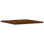 vidaXL Estantes pared 4 uds madera ingeniería roble humo 40x40x1,5 cm vidaXL Estantes pared 4 uds madera ingeniería roble humo 40x40x1,5 cm
