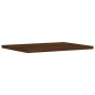 vidaXL Estantes pared 4 uds madera ingeniería roble humo 40x30x1,5 cm vidaXL Estantes pared 4 uds madera ingeniería roble humo 40x30x1,5 cm
