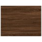 vidaXL Estantes pared 4 uds madera ingeniería roble humo 40x30x1,5 cm vidaXL Estantes pared 4 uds madera ingeniería roble humo 40x30x1,5 cm