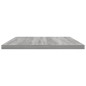 vidaXL Estantes pared 4 uds madera ingeniería gris Sonoma 60x30x1,5 cm vidaXL Estantes pared 4 uds madera ingeniería gris Sonoma 60x30x1,5 cm