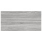 vidaXL Estantes pared 4 uds madera ingeniería gris Sonoma 60x30x1,5 cm vidaXL Estantes pared 4 uds madera ingeniería gris Sonoma 60x30x1,5 cm