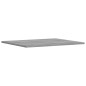 vidaXL Estantes pared 4 uds madera ingeniería gris Sonoma 60x50x1,5 cm vidaXL Estantes pared 4 uds madera ingeniería gris Sonoma 60x50x1,5 cm