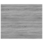 vidaXL Estantes pared 4 uds madera ingeniería gris Sonoma 60x50x1,5 cm vidaXL Estantes pared 4 uds madera ingeniería gris Sonoma 60x50x1,5 cm