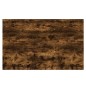 vidaXL Estantes pared 4 uds madera ingeniería roble humo 80x50x1,5 cm