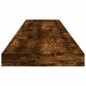vidaXL Estantes pared 4 uds madera ingeniería roble humo 100x10x1,5 cm vidaXL Estantes pared 4 uds madera ingeniería roble humo 100x10x1,5 cm