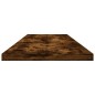 vidaXL Estantes pared 4 uds madera ingeniería roble humo 100x20x1,5 cm vidaXL Estantes pared 4 uds madera ingeniería roble humo 100x20x1,5 cm