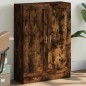 vidaXL Armario libros madera de ingeniería roble humo 82,5x30,5x115 cm vidaXL Armario libros madera de ingeniería roble humo 82,5x30,5x115 cm
