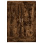 vidaXL Armario libros madera de ingeniería roble humo 82,5x30,5x115 cm vidaXL Armario libros madera de ingeniería roble humo 82,5x30,5x115 cm