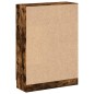vidaXL Armario libros madera de ingeniería roble humo 82,5x30,5x115 cm vidaXL Armario libros madera de ingeniería roble humo 82,5x30,5x115 cm