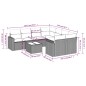 vidaXL Set de sofás de jardín 9 pzas con cojines ratán sintético beige vidaXL Set de sofás de jardín 9 pzas con cojines ratán sintético beige