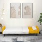 vidaXL Sofá cama de 2 plazas terciopelo amarillo vidaXL Sofá cama de 2 plazas terciopelo amarillo