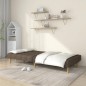 vidaXL Sofá cama de 2 plazas tela gris taupe vidaXL Sofá cama de 2 plazas tela gris taupe